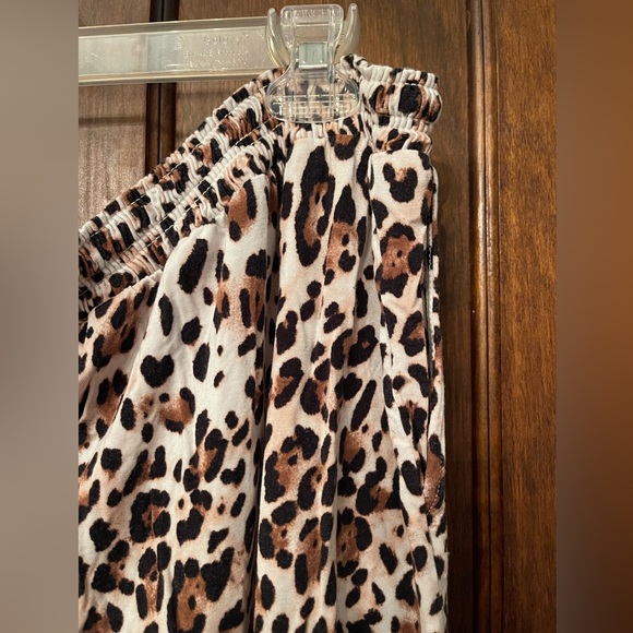 Soma Cool Nights Tank Crop sleep pants jaguar print size XXL - Picture 2 of 2